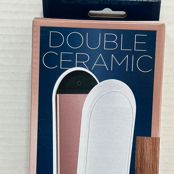 Conair Double Ceramic 1 1/2 in. Flat Iron Straight + Smooth. NWT. - Picture 1 of 8
